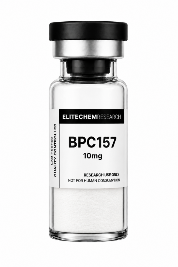 BPC157 10MG research peptide vial