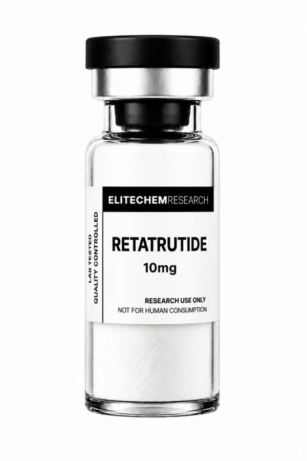 RETATRUTIDE 10MG research peptide vial
